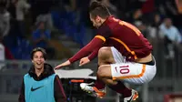 Video highlights Francesco Totti jadi penyelamat AS Roma kala mereka tertinggal 1-2 dari Torino pada menit ke-85, dan berhasil unggul 3-2.