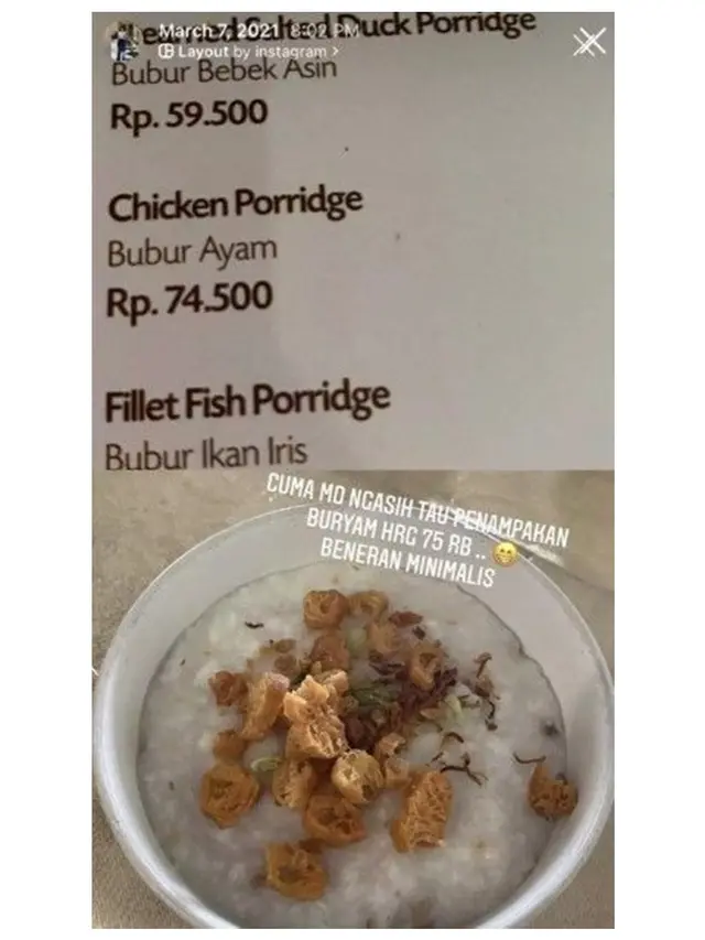 6 Momen Apes ketika Beli Bubur Berbagai Jenis Ini Bikin Malas Makan