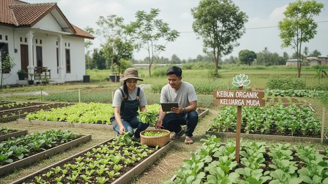 Panduan Usaha Sayur Organik Skala Rumah Tangga Panen Cepat 30 Hari untuk Keluarga Muda