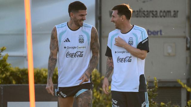 Foto: Mengintip Latihan Lionel Messi Dkk Jelang Laga Uji Coba Argentina Vs Mauritania