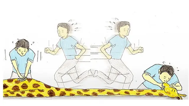 Ini Jadinya Kalau Jerapah Jadi Manusia, 6 Ilustrasinya Bikin Ketawa Geli