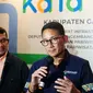 Menteri Pariwisata dan Ekonomi Kreatif (Menparekraf) Republik Indonesia (RI), Sandiaga Uno, memetakan jalur travel wisata baru yang eksotik di wilayah Jawa Barat bagian selatan, terutama Garut. (Liputan6.com/Jayadi Supriadin)