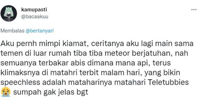 8 Pengalaman Mimpi yang Dialami Netizen Ini Kocak Banget, Enggak Masuk Akal