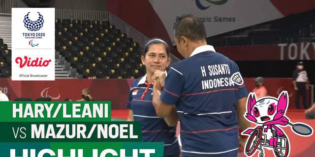 VIDEO: Perjuangan Hary Susanto / Leani Ratri Oktila untuk Meraih Medali Emas Kedua Indonesia di Paralimpiade Tokyo 2020