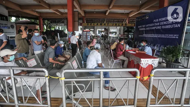 Tes Genose bagi Pendatang di Terminal Kampung Rambutan