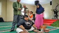 Arya Bocah Obesitas Jadi Bintang di Peringatan Hari Anak Nasional