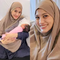 Alyssa Soebandono saat Pertama Kalinya Menggendong Putrinya. [Instagram]