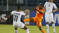 Babak I: Minim Peluang, Ghana vs Pantai Gading Masih Imbang