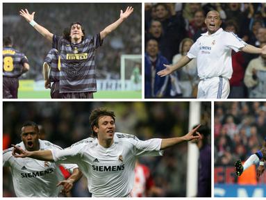 Inilah deretan bintang sepak bola yang pernah membela Real Madrid dan Inter Milan