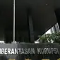 Bagian depan Gedung KPK (Liputan6.com/Faizal Fanani)