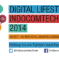 Indocomtech 2014 yang digelar mulai 29 Oktober - 2 November ini mengusung tema Digital Lifestyle.