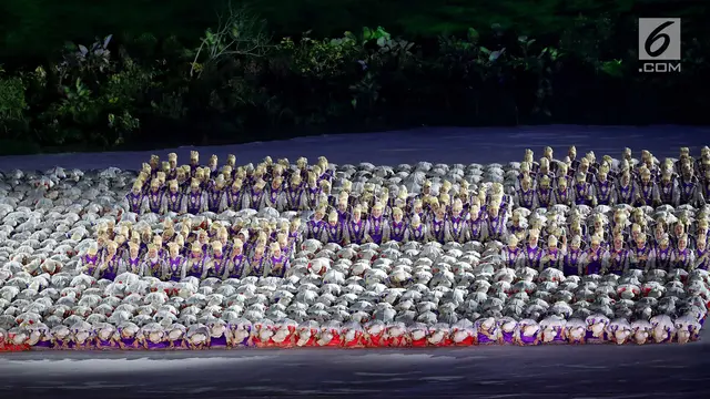 Tari Saman di Pembukaan Asian Games