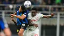 La Beneamata memanfaatkan kesempatan bermain di kandang dengan baik lewat kemenangan tipis 2-1 atas Salzburg. (AP Photo/Luca Bruno)