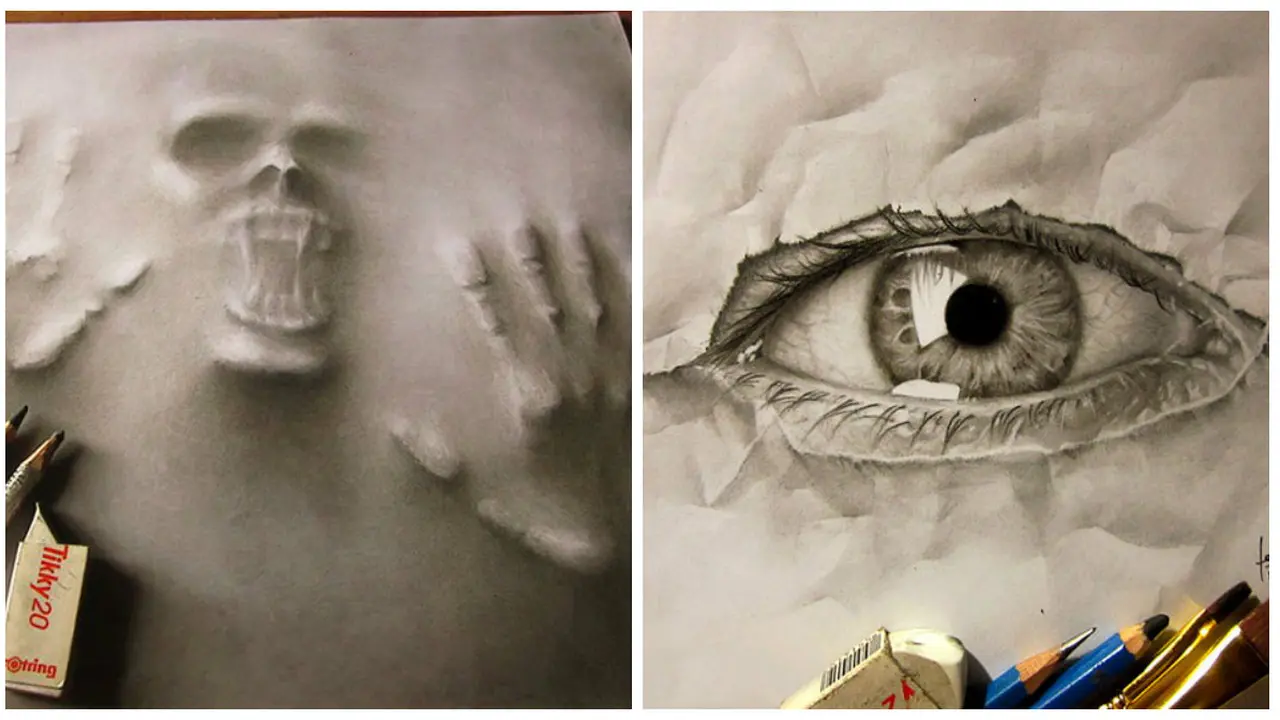 Karya 3D Menakjubkan dari Goresan Pensil