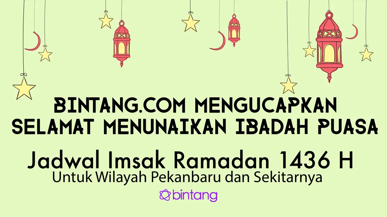 Jadwal Puasa 2015 untuk Warga Kota Bertuah, Pekanbaru