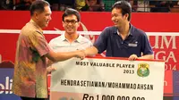 Gelar MVP 2013 Pacu Semangat Hendra-Ahsan