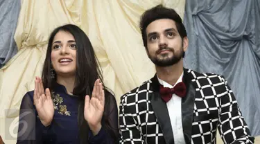 Suasana acara Meet and Greet Ranveer & Ishani di Metropolis Town Square, Tangerang, Banten, Minggu (5/3). Bintang serial Ranveer & Ishani, Shakti Arora dan Radhika Madan menyapa penggemarnya di Indonesia. (Liputan6.com/Herman Zakharia)