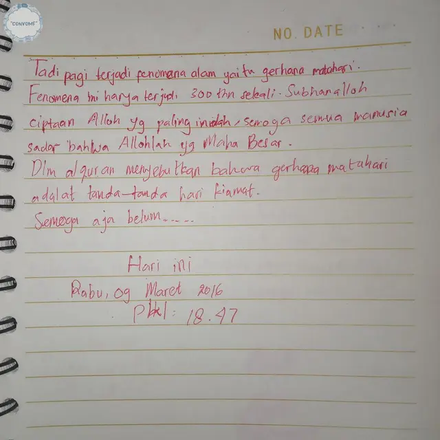 6 Potret Isi Diary Netizen ketika Kecil Ini Bikin Ngakak, Ceritakan Kejadian Random