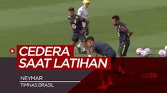 Berita Video Neymar alami cedera punggung saat jalani sesi latihan bersama Timnas Brasil