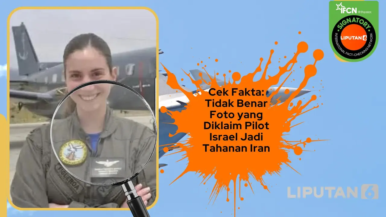 Beredar foto yang diklaim seorang pilot wanita Israel menjadi tahanan Iran. (Ilustrasi)