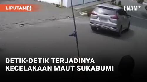 VIDEO: Ngeri! Xpander Hantam Angkot di Kecelakaan Sukabumi