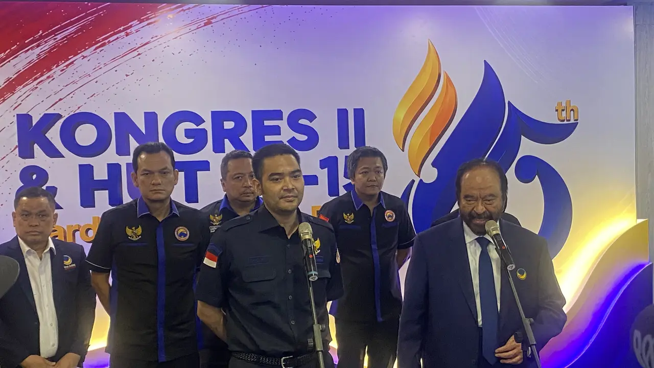 Surya Paloh di Kongres II dan peringatan HUT ke-15 Garda Pemuda NasDem
