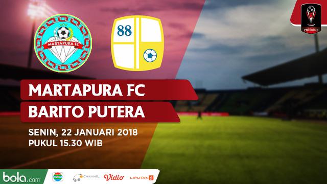 Martapura FC Vs Barito Putera