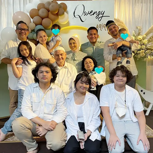 6 Momen Akikah Anak Kesha Ratuliu dan Adhi Permana, Penuh Kehangatan