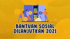 Sejumlah bantuan sosial yang sudah dilaksanakan pada paruh 2020 bakal dilanjutkan pada 2021 ini.