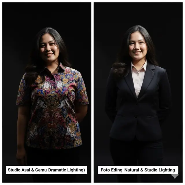 Prompt Gemini AI Edit Foto Jadi Kelihatan Kurus & Natural