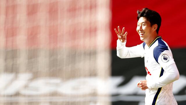 FOTO: Son Heung-min 4 Gol, Tottenham Tekuk Southampton 5-2