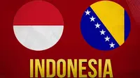 Timnas Indonesia - Timnas Indonesia U-19 Vs Bosnia dan Herzegovina U-19 (Bola.com/Adreanus Titus)
