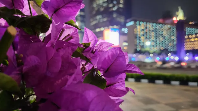 Hasil foto dengan kamera F1.8 tanpa Night Mode di Samsung Galaxy Z Fold4 5G (Liputan6.com/Giovani Dio Prasasti)