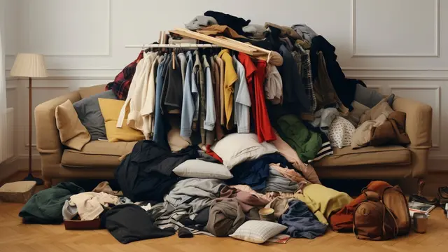 Ilustrasi hoarding disorder, kebiasaan menimbun barang