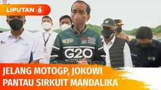 Presiden Joko Widodo kembali mengunjungi Sirkuit Mandalika di Lombok Tengah. Kedatangan Presiden untuk memeriksa kesiapan Sirkuit Mandalika menjelang perhelatan MotoGP pada Maret mendatang.