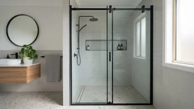 Inspirasi Pintu Sliding Kamar Mandi