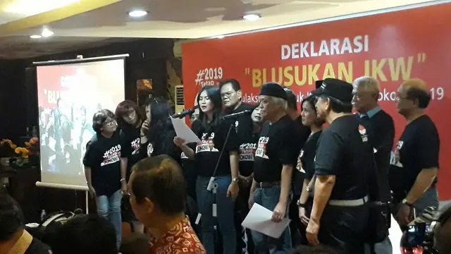 Deklarasi Blusukan JKW oleh alumni Universitas Gadjah Mada.