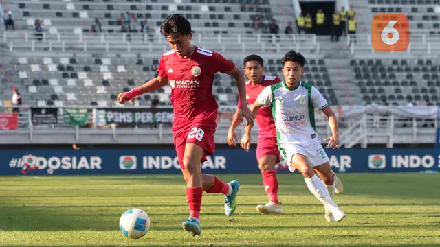Foto: Persija Jakarta Pesta Gol ke Gawang PSMS Medan, Persib Bandung Menanti di Semifinal Piala Presiden 2026
