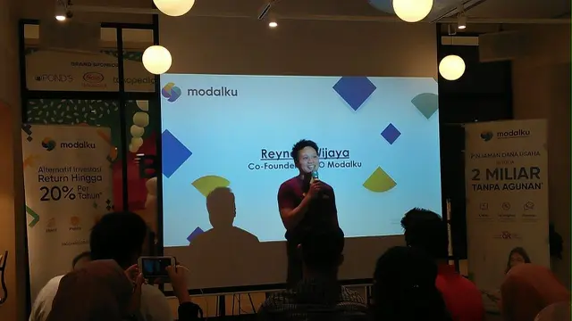 Chief Executive Officer (CEO) Modalku, Reynold Wijaya di Jakarta, Rabu (3/7/2019).