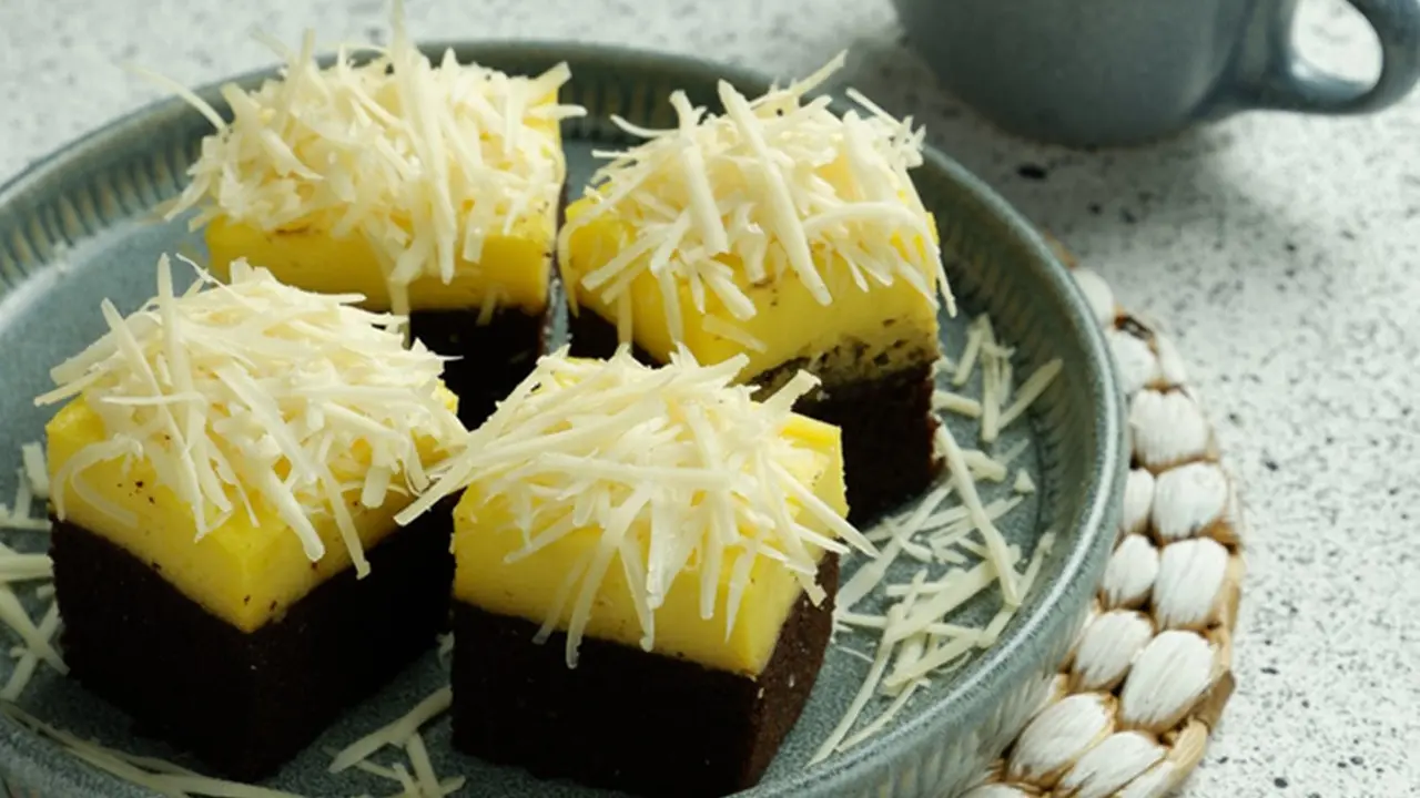 brownies keju