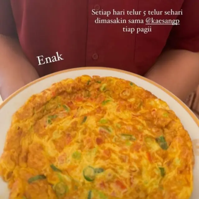 Kaesang Pangarep Makin Perhatian pada Erina Gudono, Masak 5 Telur Tiap Hari untik Istrinya