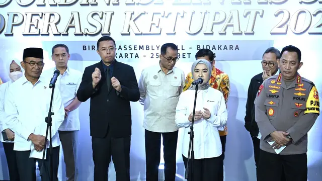 Direktur Utama PT Pertamina (Persero) Nicke Widyawati menyampaikan kesiapan Pertamina, khususnya dalam penyediaan pasokan BBM dan LPG jelang lebaran 2024.