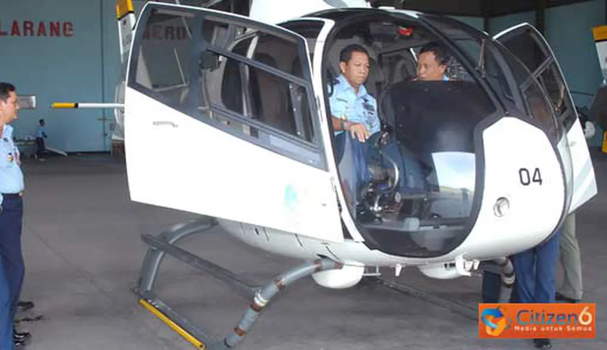 Citizen6, Subang: Kepala Dinas Pendidikan TNI Angkatan Udara (Kadisdikau) Marsekal Pertama TNI Edy Sunarwondo, dalam  kunjungan kerja di Lanud Suryadarma, Rabu (13/4).(Pengirim: Dodo)