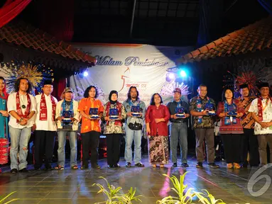 Kegiatan bertajuk "Suara Lokal Suara Urban" dihadiri oleh perwakilan anggota dari 10 provinsi se Indonesia, Jakarta, Jum'at (10/10/2014) (Liputan6.com/Andrian M Tunay)