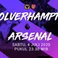 Premier League - Wolverhampton Vs Arsenal (Bola.com/Adreanus Titus)