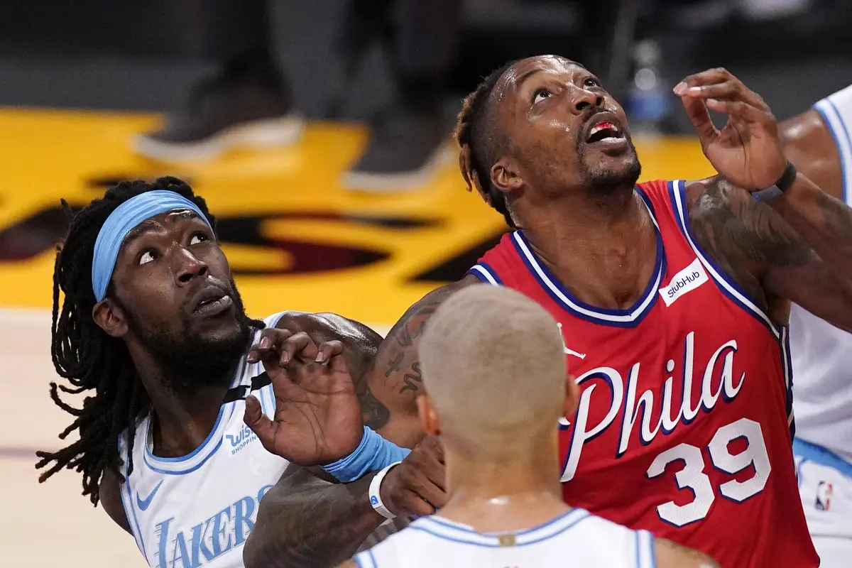 Los Angeles Lakers kalah 101-109 dari Philadelphia 76ers