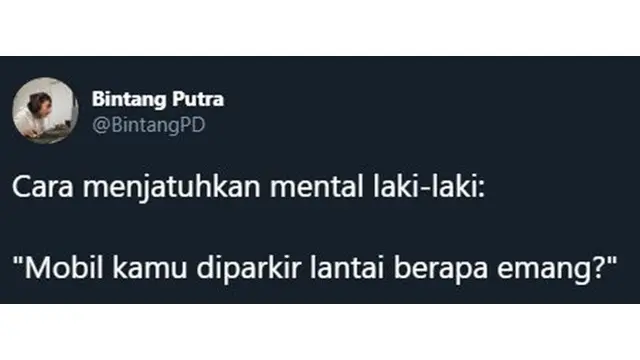 Jatuhkan Mental Cowok
