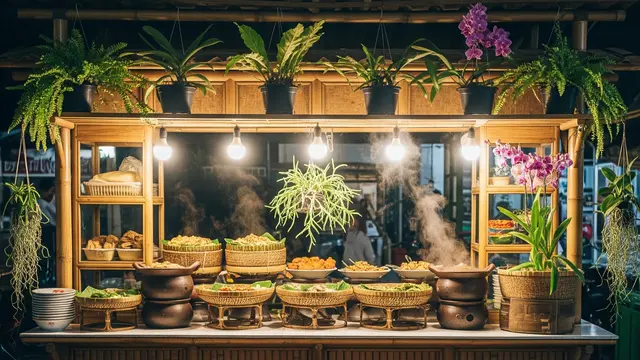 Desain Warung Makanan Kaki Lima