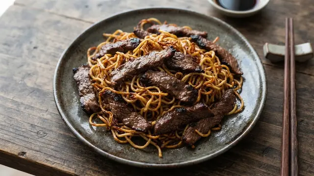 Resep Mie Daging Crispy Renyah