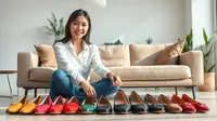 Flat Shoes Adalah Alas Kaki Nyaman untuk Gaya Kasual hingga Formal